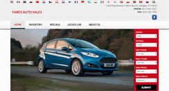 Desktop Screenshot of faresautosales.com